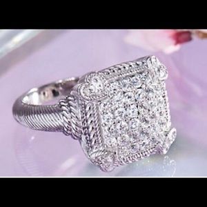 Judith Ripka .925 Sterling Silver “Olivia” Ring